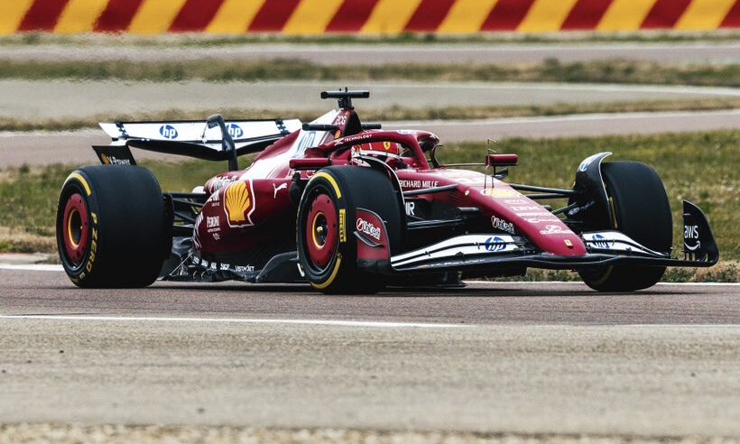 leclerc ferrari sf-25 fiorano