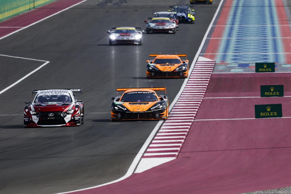 La battaglia in LMGT3 tra Lexus e McLaren (© FIA WEC)