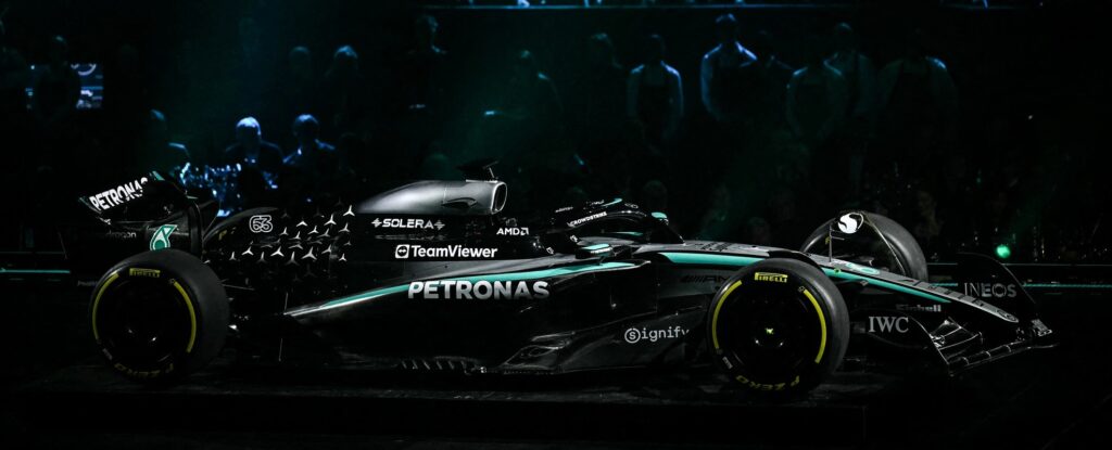 I nuovi colori Mercedes per il 2025 (© F1)