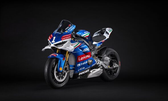 La Ducati Panigale V4 Tricolore Italia (© Ducati)