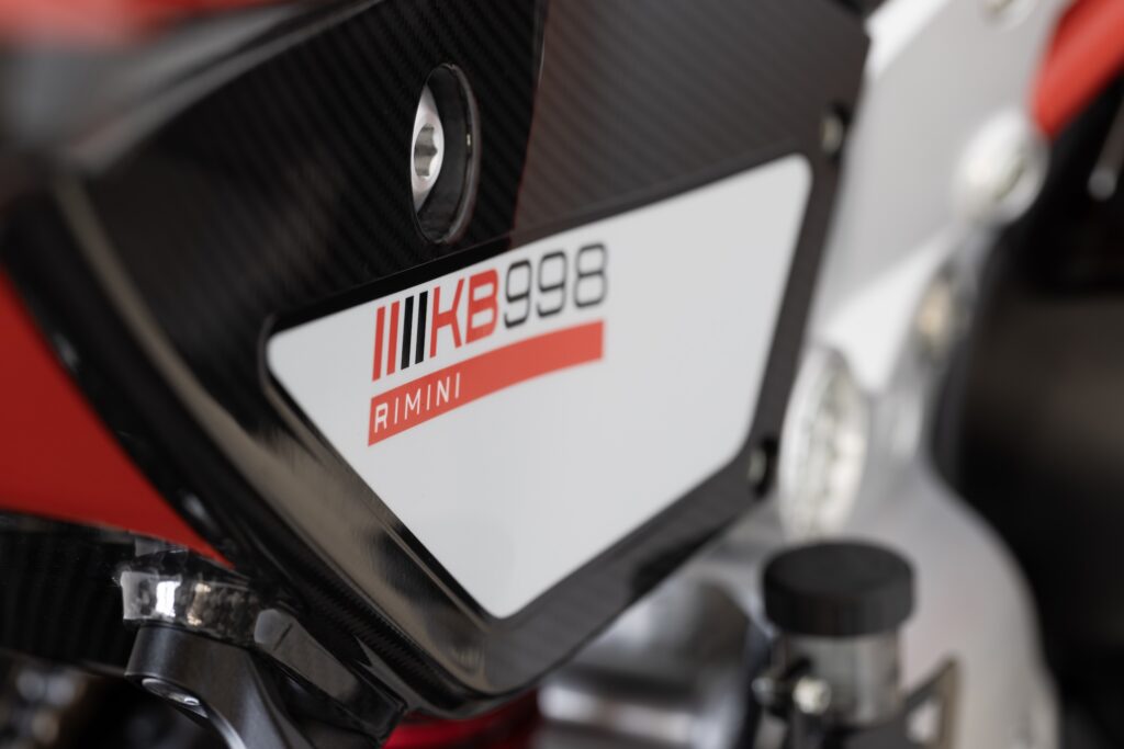 Un dettaglio della KB998 (© Bimota)