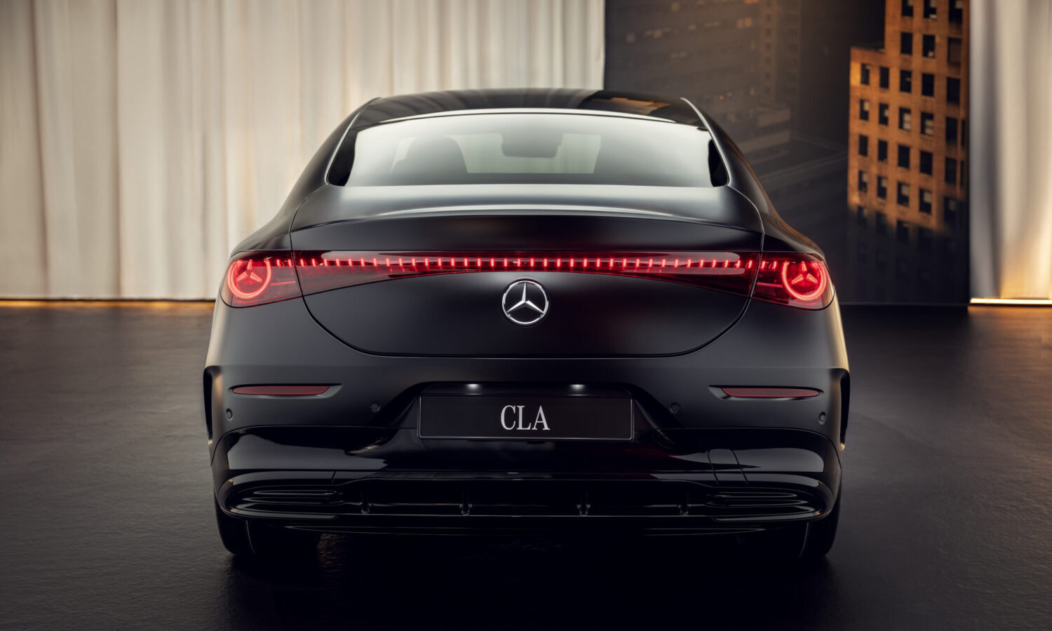 mercedes cla posteriore