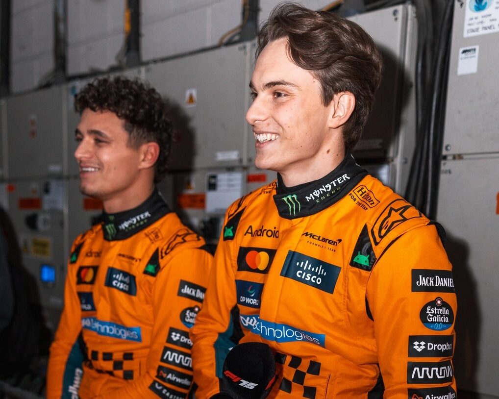 Lando Norris e Oscar Piastri. La coppia dei piloti McLaren per le prossime stagioni