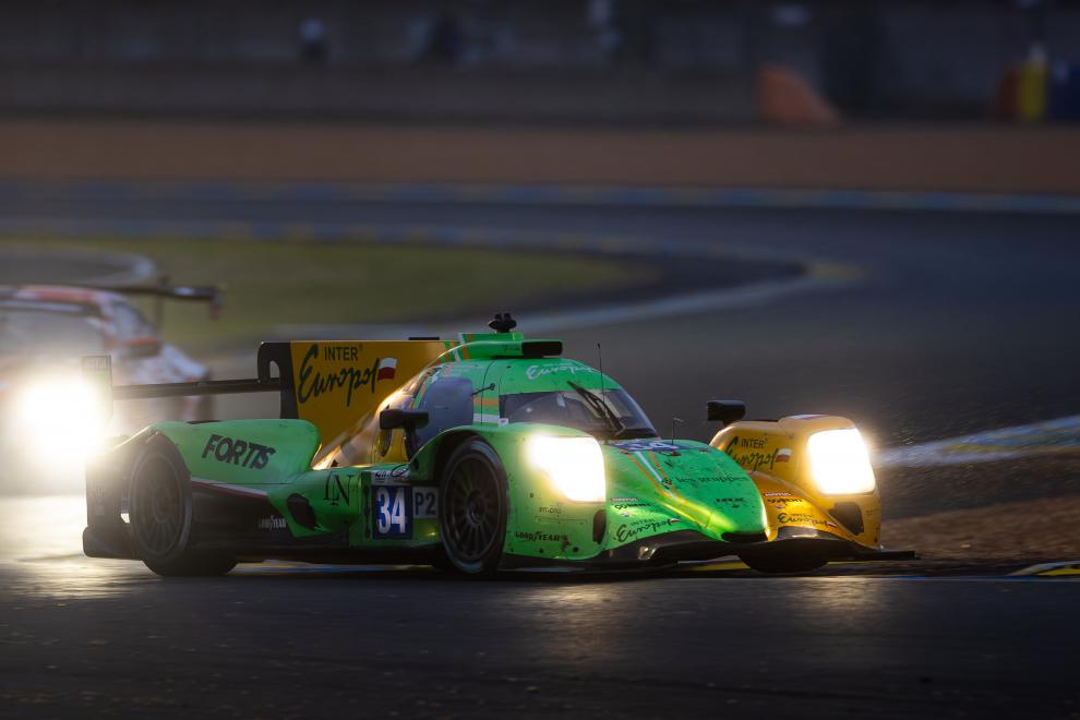 La Oreca di Inter Europol Competition alla 24 Ore di Le Mans 2024 (© FIA WEC)