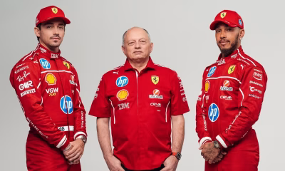 Leclerc, Vasseur e Hamilton saranno in piazza Castello a Milano per la presentazione Ferrari (© Ferrari)