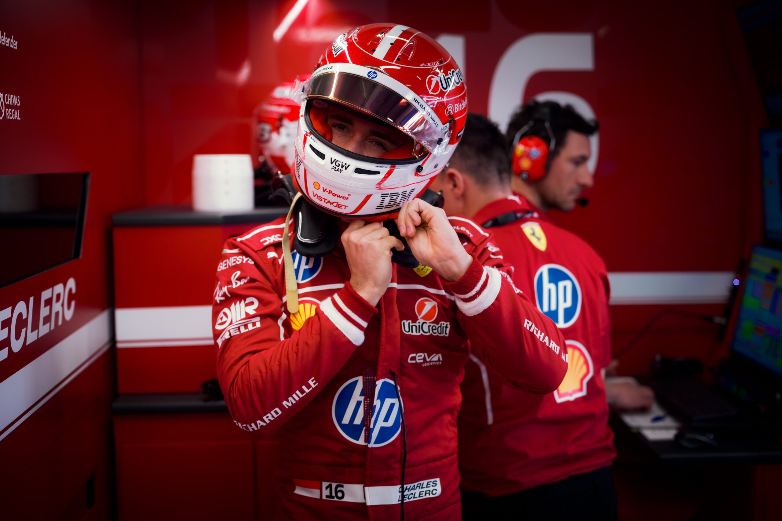 Charles Leclerc, ottavo nel GP d'Australia 2025