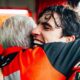 Davide Tardozzi e Marc Marquez dopo il successo del #93 in Argentina