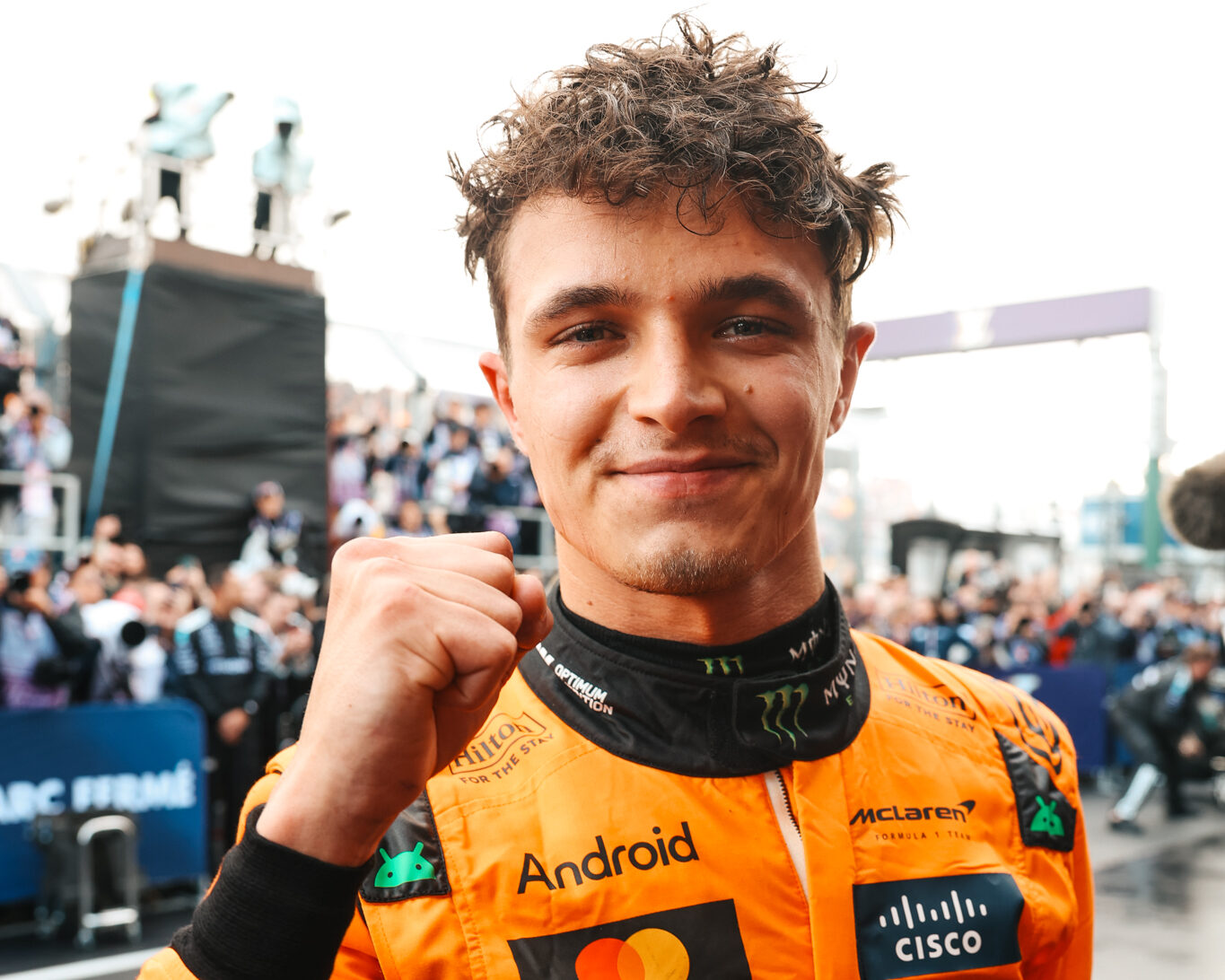 Lando Norris, vincitore del GP d'Australia 2025