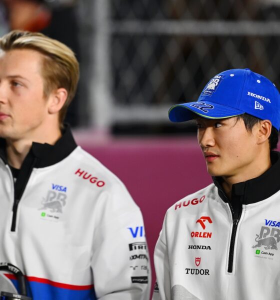 Secondo un'indiscrezione, Yuki Tsunoda prenderebbe il posto di Liam Lawson in Red Bull dal GP del Giappone (© Red Bull Content Pool)