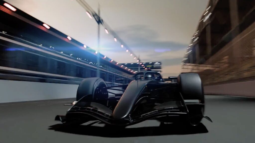 Un frame del video di presentazione di Cadillac F1 Team (© Cadillac)