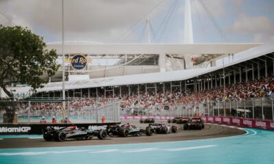 La F1 in azione nel GP di Miami 2024