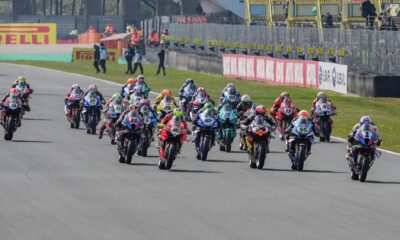 La partenza di Gara 2 del Round di Assen 2025