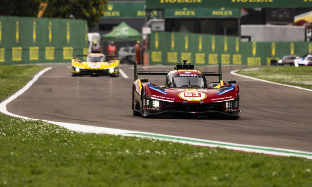 La #51 Ferrari vincitrice della 6 Ore di Imola 2025 (© WEC - DPPI)