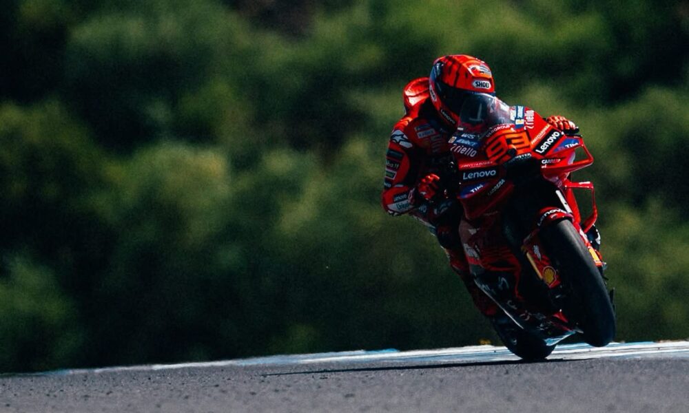 Marc Marquez, miglior tempo nei test di Jerez 2025 (© Ducati Corse)