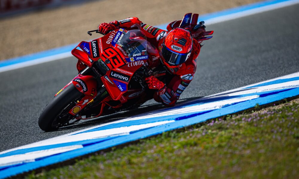 Marc Marquez, vincitore della Sprint a Jerez de la Frontera