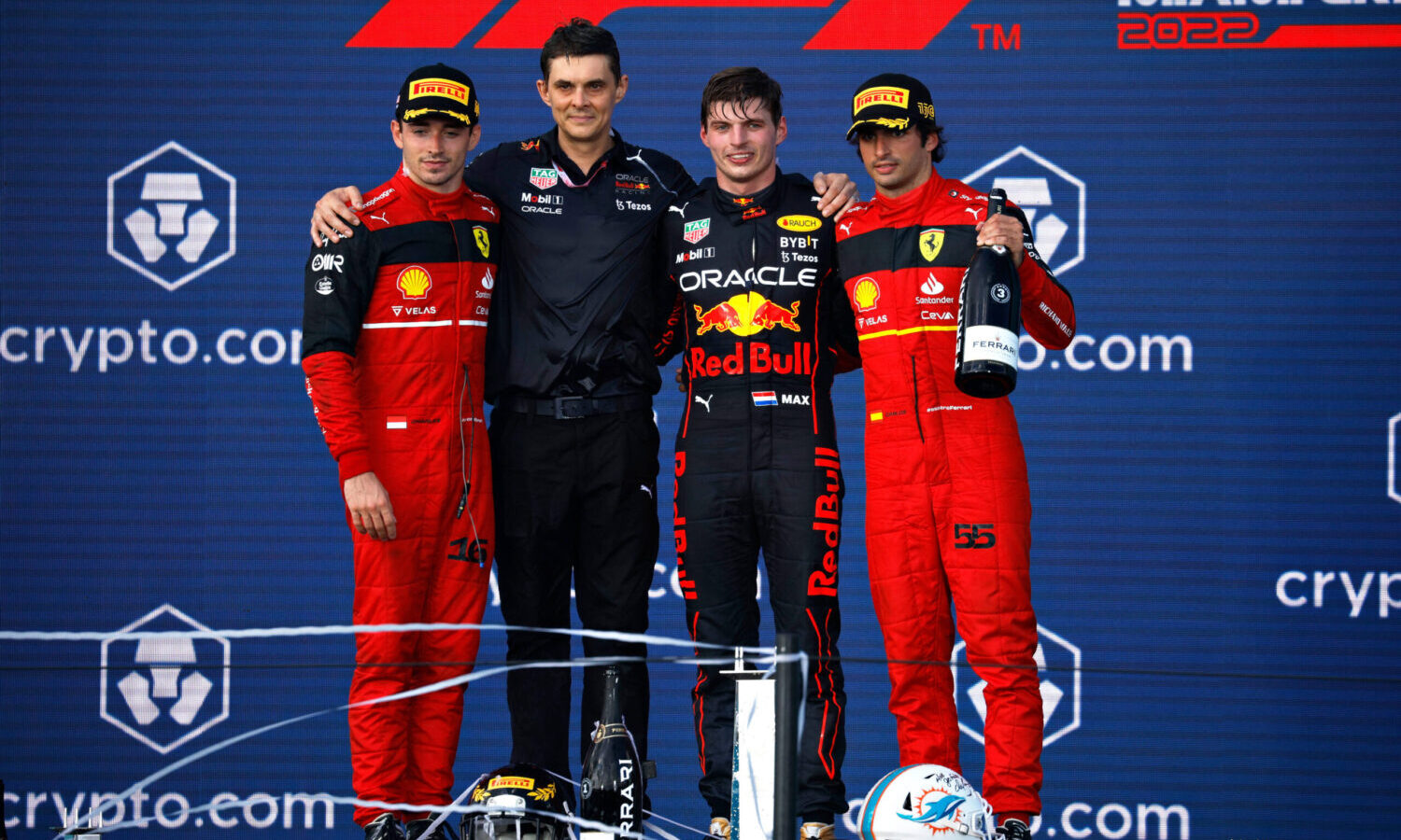 podio gp miami 2022