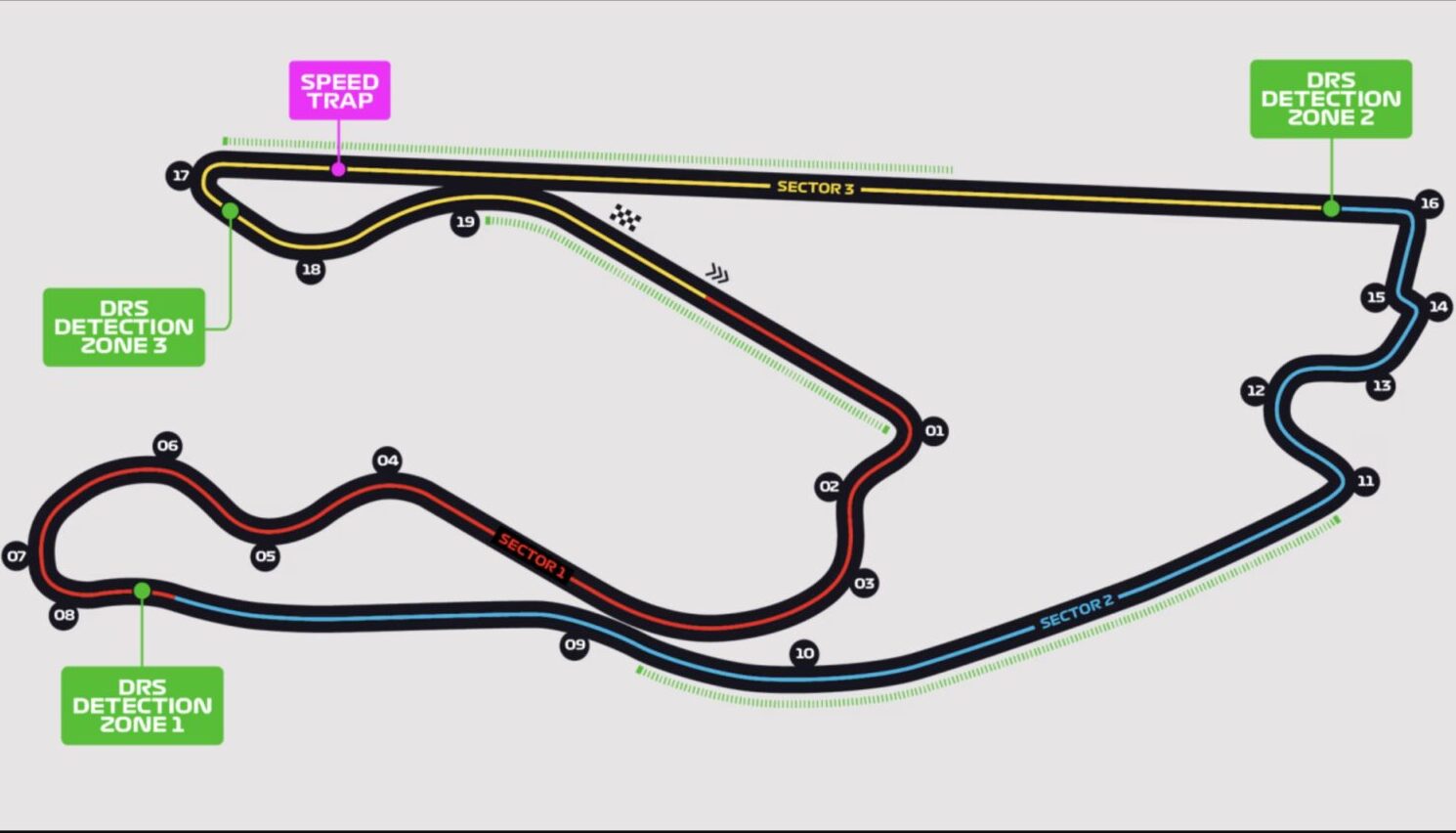 layout miami international autodrome