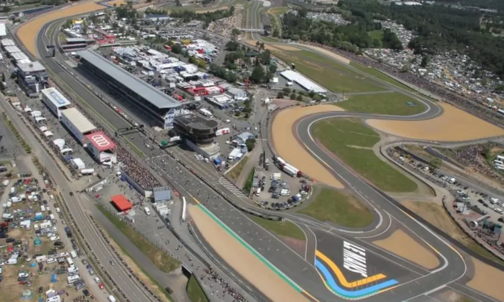 Il Circuit Bugatti di Le Mans visto dall'alto (© MotoGP)