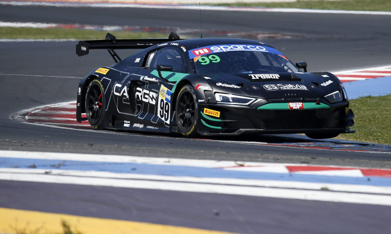 audi #99 tresor gt italiano endurance misano qualifiche