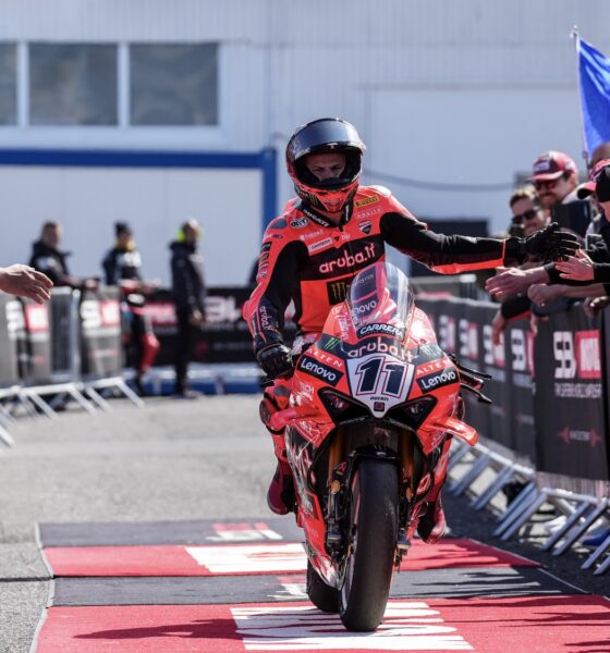 Nicolò Bulega a Most nel Round 2025 della SBK