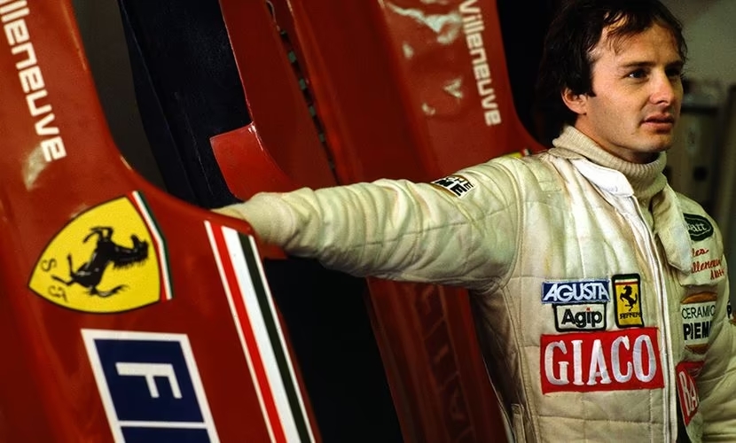 Gilles Villeneuve, pilota Ferrari dal 1977 al 1982