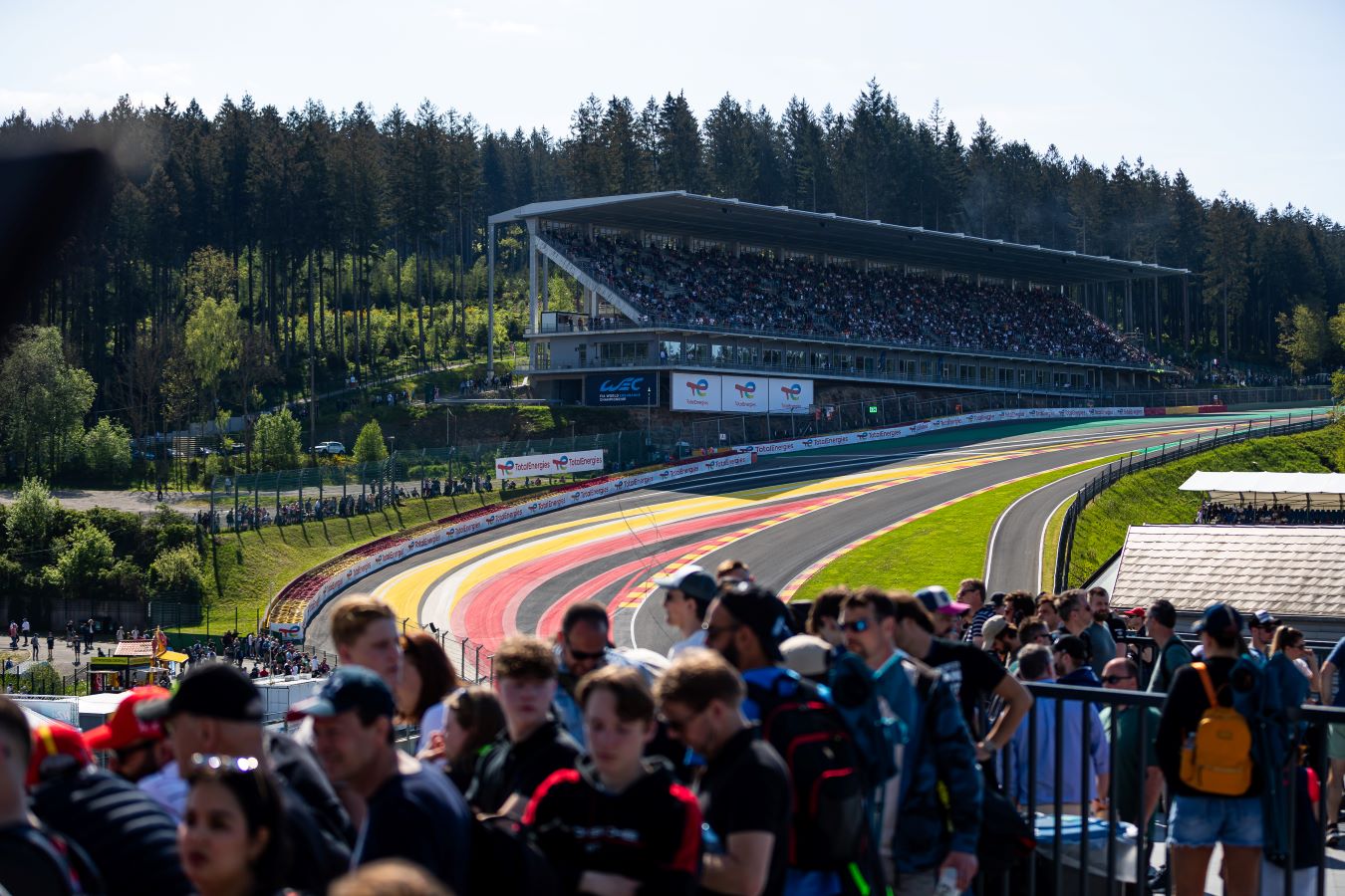 L'Eau Rouge, curva che sarà grande protagonista nella 6 Ore di Spa (© DPPI/WEC)