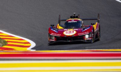 La #51 Ferrari vincitrice della 6 Ore di Spa 2025 (© WEC / DPPI)