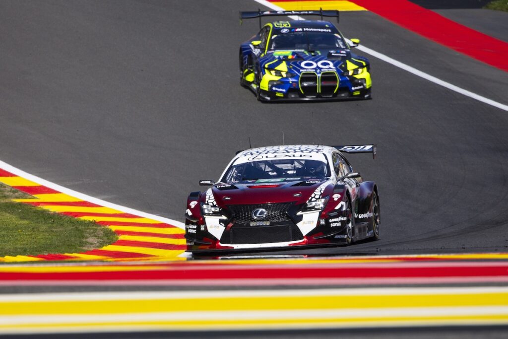 La Lexus #78 protagonista della pole position in LMGT3 (© FIA WEC / DPPI)