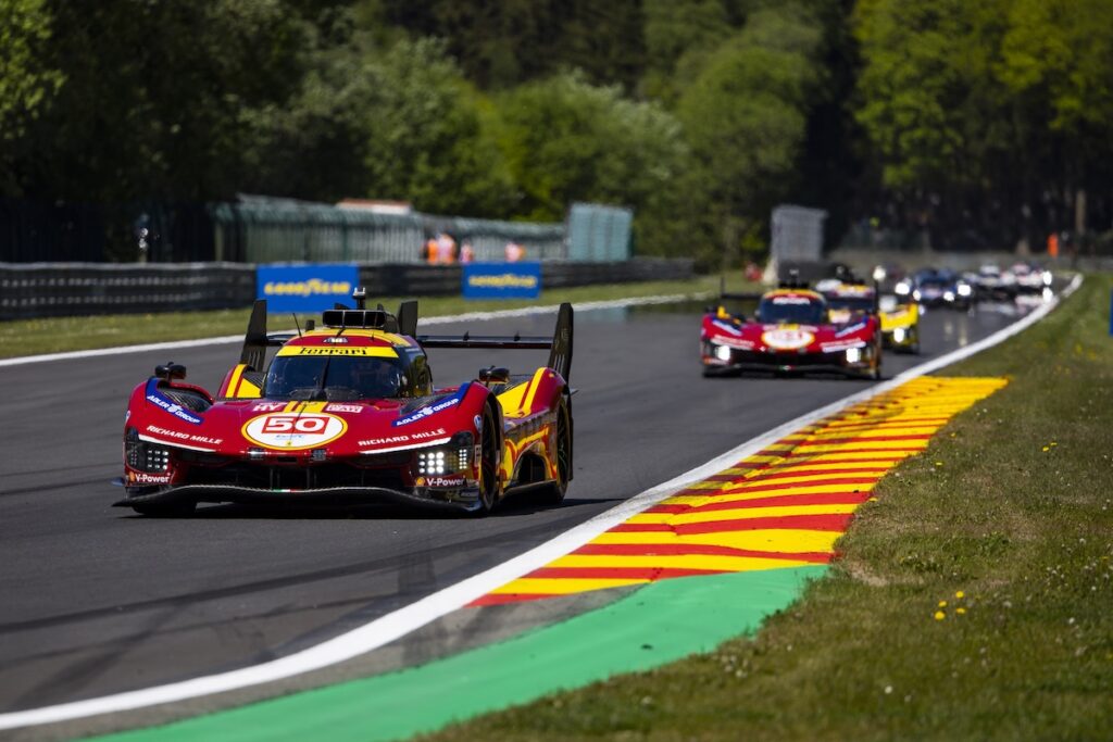 Le prime fasi della corsa (© WEC / DPPI)