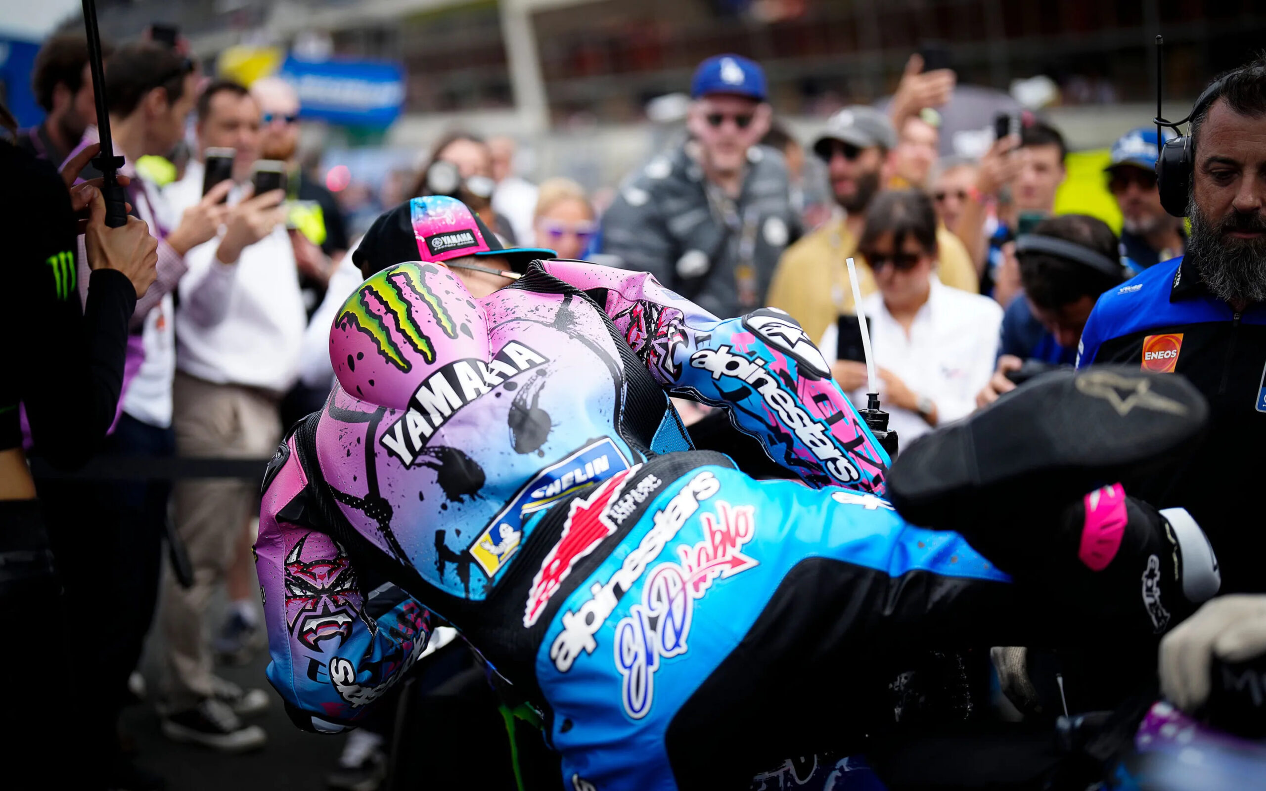 La livrea speciale di Fabio Quartararo nel 2024 al GP di Le Mans