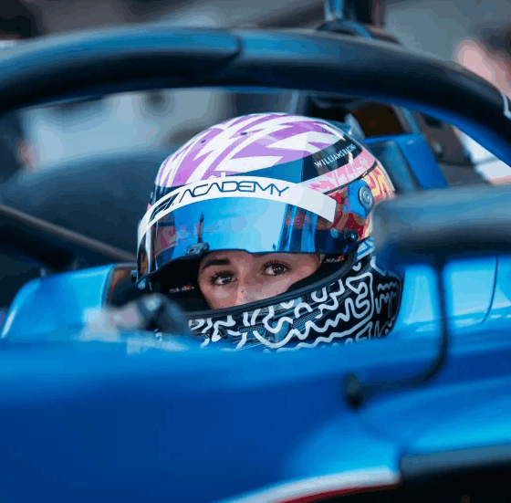 Lia Block, pilota della Williams Academy in F1 Academy (© F1 Academy)