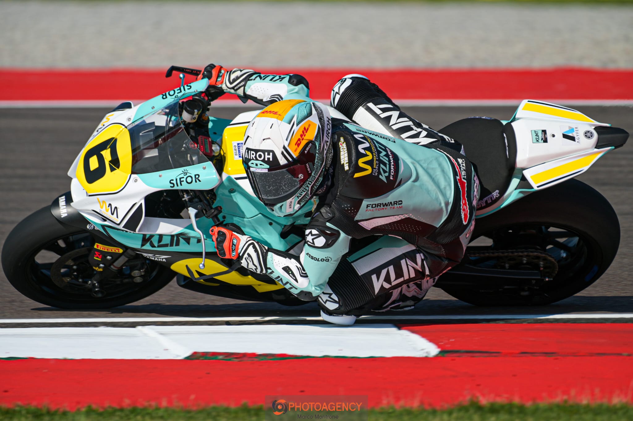 Maria Herrera in azione a Cremona durante il Round italiani del WorldWCR 