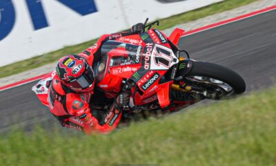 Nicolò Bulega durante il Round di Cremona 2025