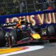 Max Verstappen a Imola durante il GP di F1 2025