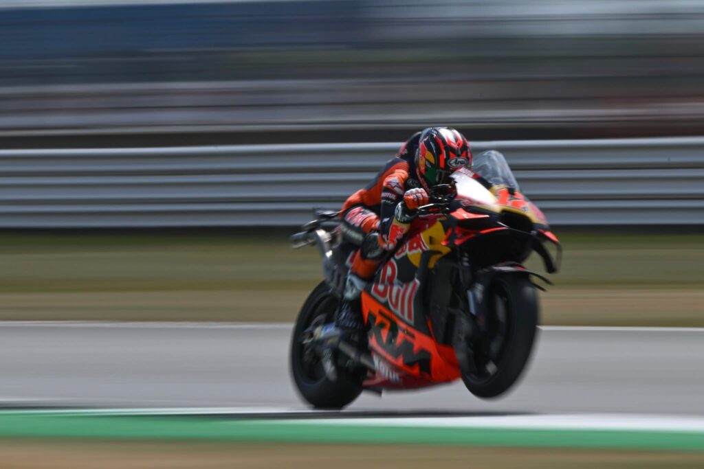 Maverick Vinales in azione