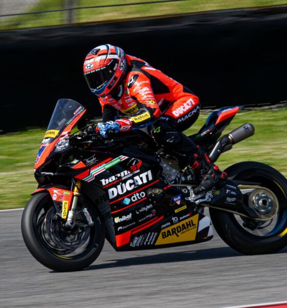 Michele Pirro, 2° classificato in Gara 1 al Mugello