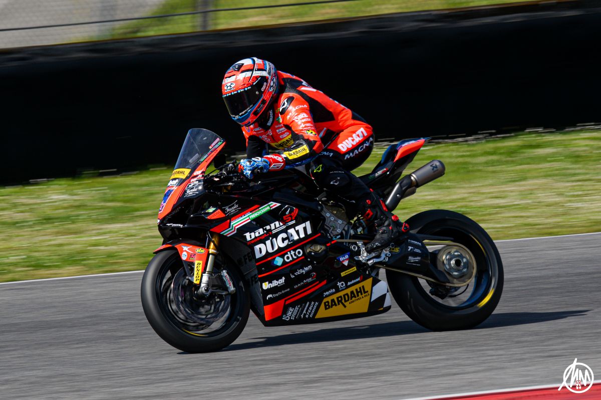 Michele Pirro, 2° classificato in Gara 1 al Mugello