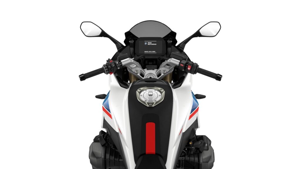 Il manubrio e il quadro della BMW R 1300 RS (© BMW)