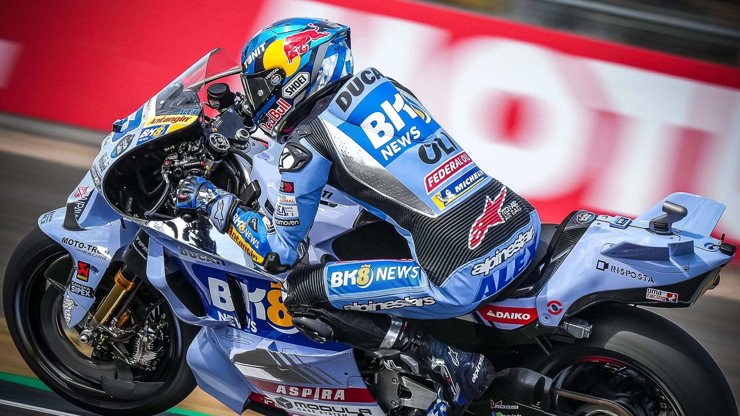 Alex Marquez a Silverstone (© MotoGP)