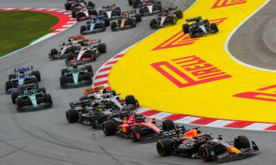 La partenza del GP di Spagna 2023 a Barcellona