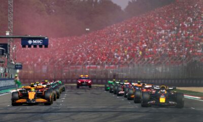 La partenza del GP di Imola 2024, Dietro il muro di tifosi dalla Rivazza