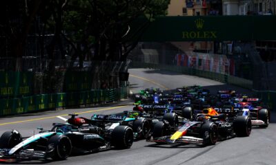 La partenza del GP di Monaco 2024