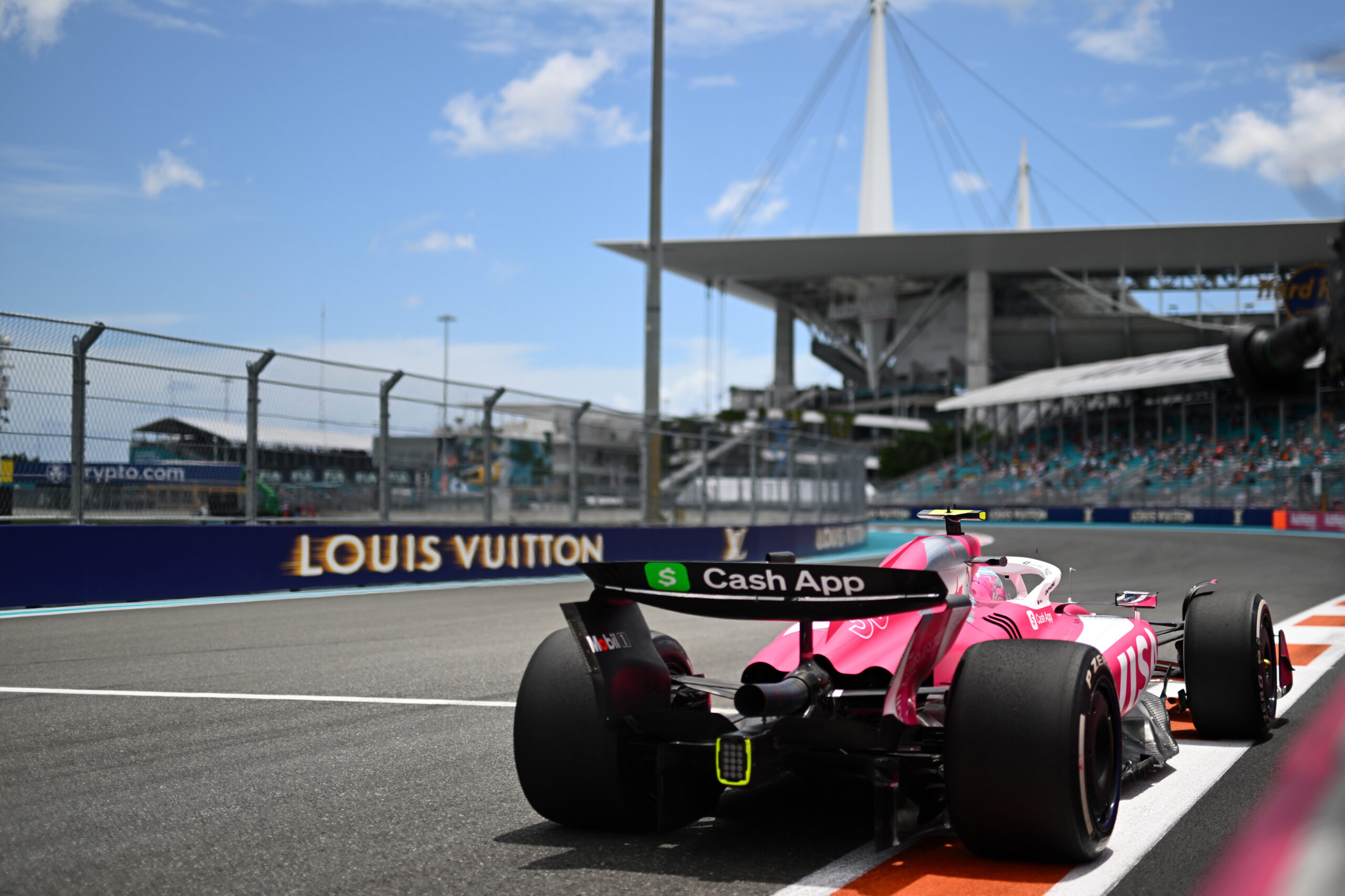 Lawson durante le libere del GP Miami 2025 (© Red Bull Content Pool)