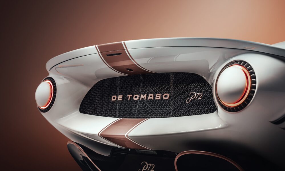 de tomaso p72 posteriore