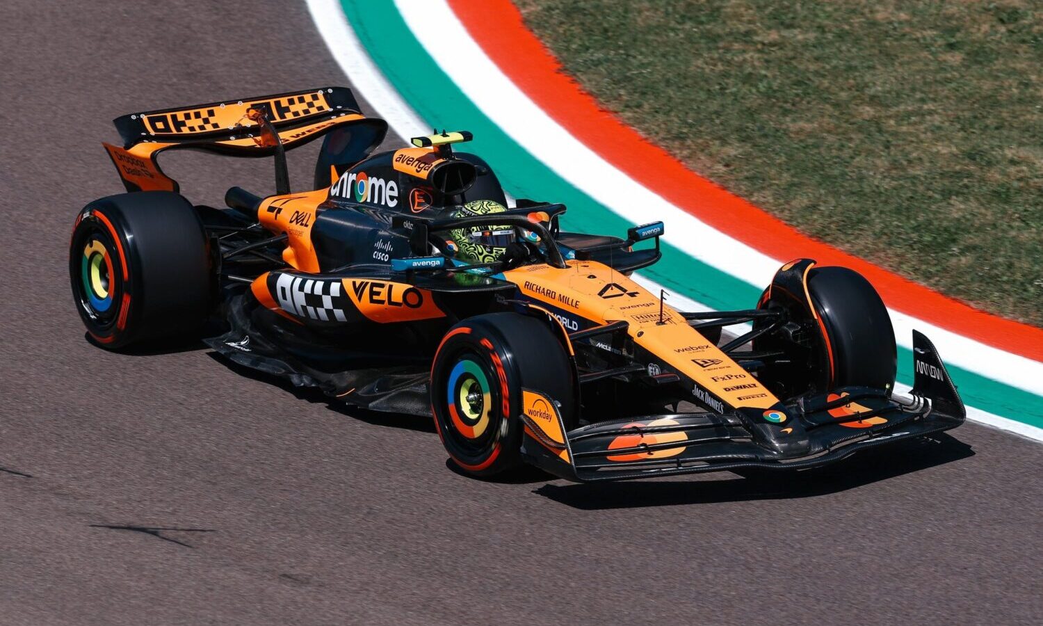 norris libere f1 gp imola