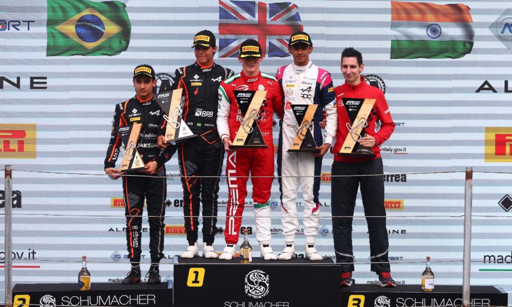 Slater e Clerot sul podio del FRECA 2025 a Zandvoort (© FRECA)