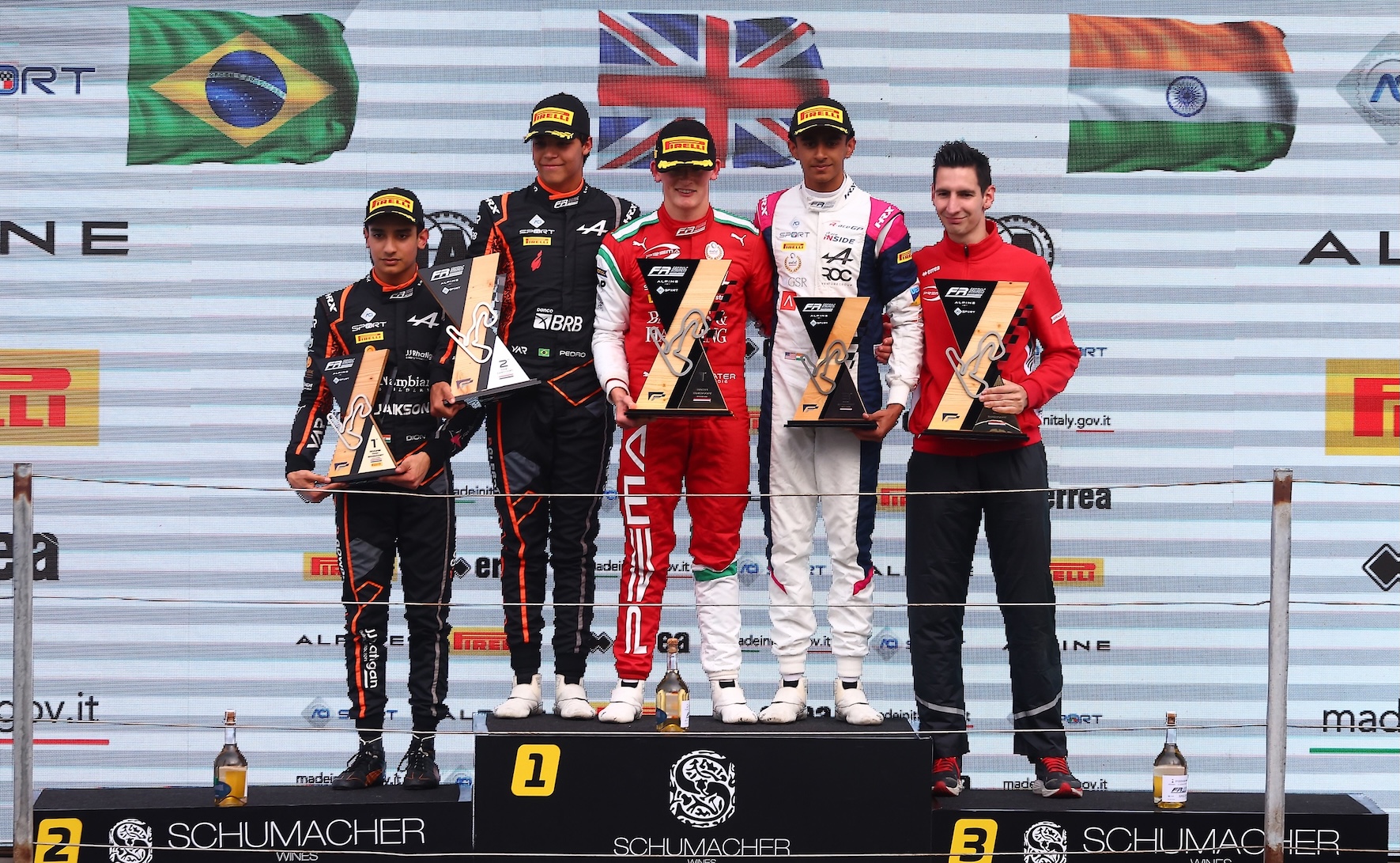 Slater e Clerot sul podio del FRECA 2025 a Zandvoort (© FRECA)