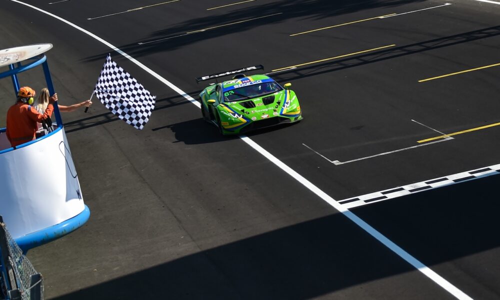 La #63 Lamborghini Vincenzo Sospiri Racing vincitrice a Monza (© ACI Sport)