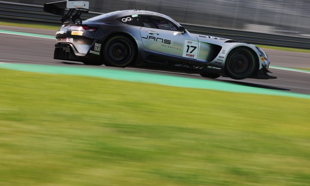 La #17 Mercedes-AMG GetSpeed prima nelle qualifiche GTWCE Monza 2025 (© SRO)