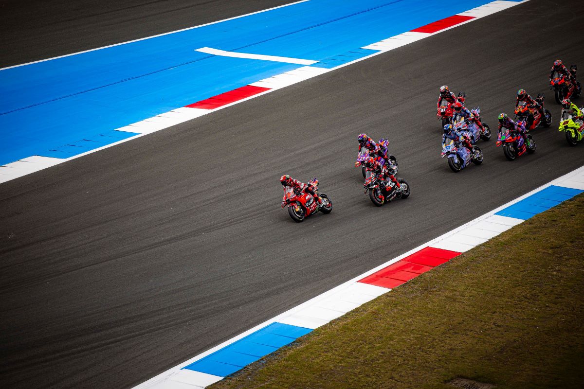 Pecco Bagnaia davanti a tutti nel GP d'Olanda 2024